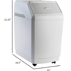 AIRCARE Space Saver 6-Gallon Evaporative Whole House Digital Humidifier -FRIGIDAIRE Sales Shop aircare 831000 evaporative humidifier dimensions