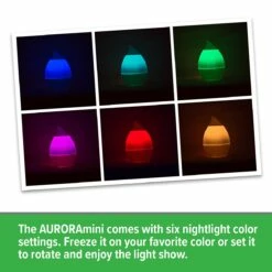 AIRCARE AURORAMini Humidifier -FRIGIDAIRE Sales Shop aircare auroramini ultrasonic humidifier nightlight colors