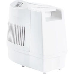 AIRCARE MoistAIR Whole-House Mini-Console Evaporative Humidifier -FRIGIDAIRE Sales Shop aircare moistair whole house mini console evaporative humidifier right angle