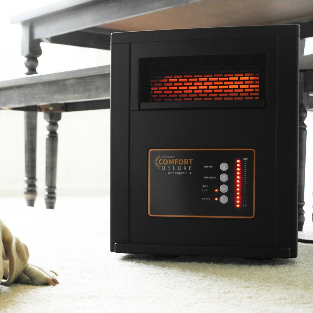AirNmore Comfort Deluxe Infrared Space Heater 7 AirNmore Comfort Deluxe Infrared Space Heater - Image 5