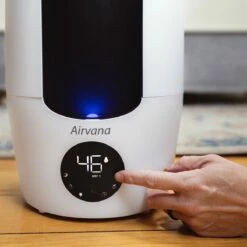 Airvana Aspire 2.25 Gal. Ultrasonic Cool Mist Humidifier 36 Airvana Aspire 2.25 Gal. Ultrasonic Cool Mist Humidifier -FRIGIDAIRE Sales Shop airvana aspire av200hum ultrasonic cool mist humidifier white lifestyle 2