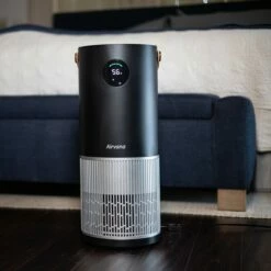 Airvana 2-in-1 True HEPA UVC Air Purifier & Cool Mist Humidifier -FRIGIDAIRE Sales Shop airvana av600aph true hepa uvc air purifier cool mist humidifier black lifestyle 1