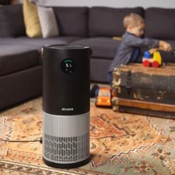 Airvana 2-in-1 True HEPA UVC Air Purifier & Cool Mist Humidifier -FRIGIDAIRE Sales Shop airvana av600aph true hepa uvc air purifier cool mist humidifier black lifestyle 3