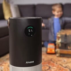 Airvana 2-in-1 True HEPA UVC Air Purifier & Cool Mist Humidifier -FRIGIDAIRE Sales Shop airvana av600aph true hepa uvc air purifier cool mist humidifier black lifestyle 4