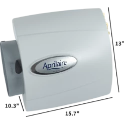 Aprilaire Model 500 Small Whole House Flow-Through Humidifiers -FRIGIDAIRE Sales Shop aprilaire 500 whole house humidifier dimensions