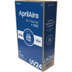 Aprilaire UV Clean Air Pair 2000 Series MERV 13 Whole House Air Cleaner -FRIGIDAIRE Sales Shop aprilaire uv clean air pair 2000 series merv 13 whole house air cleaner 2410 packaging