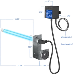 Aprilaire UV Clean Air Pair 2000 Series MERV 13 Whole House Air Cleaner -FRIGIDAIRE Sales Shop aprilaire uv clean air pair 2000 series merv 13 whole house air cleaner dimensions 2