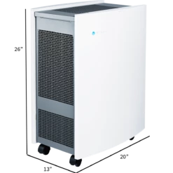 Blueair Classic 605 Air Purifier W/ HEPASilent Filtration -FRIGIDAIRE Sales Shop blueair 605 classic hepasilent air purifier dimensions