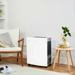 Blueair Classic 605 Air Purifier W/ HEPASilent Filtration -FRIGIDAIRE Sales Shop blueair 605 classic hepasilent air purifier lifestyle 1