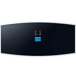 Blueair Pro M Air Purifier With HEPASilent Technology -FRIGIDAIRE Sales Shop blueair pro top view controls