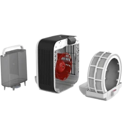 Boneco H700 Hybrid Humidifier And Air Purifier For Spaces Up To 1,615 Sq. Ft. -FRIGIDAIRE Sales Shop boneco h700 hybrid humidifier air purifier layers