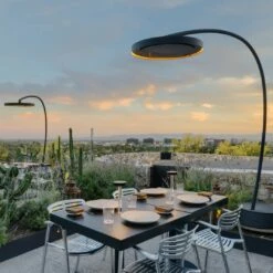 Bromic Eclipse Smart-Heat Portable Heater + Dimmable LED Lighting Rail -FRIGIDAIRE Sales Shop bromic eclipse smart heat electric portable heater bh0920001 1 lifestyle 3