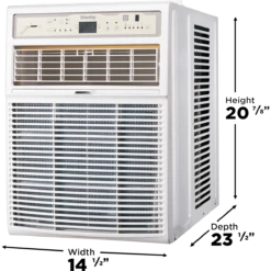 Danby 8,000 BTU Window Casement Air Conditioner -FRIGIDAIRE Sales Shop danby 8000 btu casement window ac dvac080b1wdb dimensions