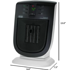 DeLonghi Ceramic Tabletop Heater -FRIGIDAIRE Sales Shop delonghi dch5915er tabletop ceramic heater dimensions