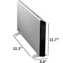Delonghi 1500W Slim Style Convection Heater -FRIGIDAIRE Sales Shop delonghi hcx9115e slim style convection heater dimensions
