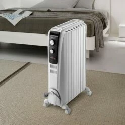 Delonghi TRD40615 Oil Filled Radiator Heaters -FRIGIDAIRE Sales Shop delonghi trd40615t dragon 4 programmable portable radiator heater hover