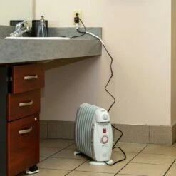 DeLonghi 1200W Bathroom Radiator Heater -FRIGIDAIRE Sales Shop delonghi trn0812t bathroom heater lifestyle 4