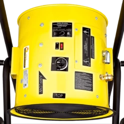 Dr. Infrared Heater 15,000 Watt Salamander Construction Single Phase Fan Forced Electric Heater -FRIGIDAIRE Sales Shop dr infrared heater ps11524 salamander portable fan forced electric heater top