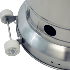 Dyna-Glo 41,000 BTU Deluxe Stainless Steel Patio Heater -FRIGIDAIRE Sales Shop dyna glo dgph102ss stainless steel gas outdoor heater wheels