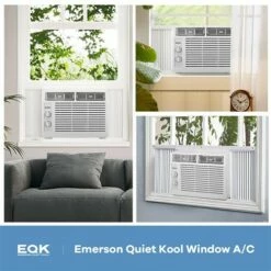 Emerson Quiet Kool 5,000 BTU Window Air Conditioner -FRIGIDAIRE Sales Shop emerson quiet kool 5000 btu window air conditioner lifestyle 5