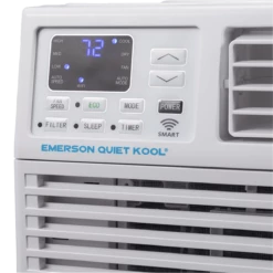 Emerson Quiet Kool 6,000 BTU Window Air Conditioner 27 Emerson Quiet Kool 6,000 BTU Window Air Conditioner -FRIGIDAIRE Sales Shop emerson quiet kool 6000 btu window ac with wi fi controls