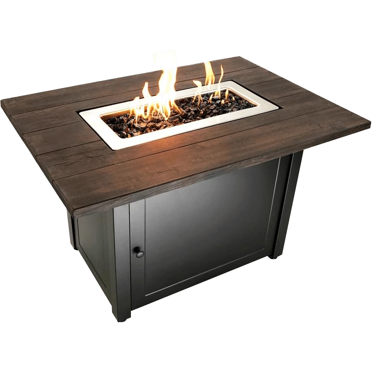 Endless Summer Marc Rectangular LP Outdoor Gas Fire Pit Table 3 Endless Summer Marc Rectangular LP Outdoor Gas Fire Pit Table