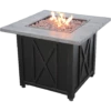 Endless Summer LP Gas Outdoor Fire Table With Wood Look Resin Mantel -FRIGIDAIRE Sales Shop endless summer lp gas outdoor fireplace gad1450sp main