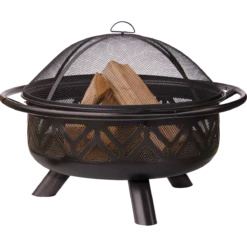 Endless Summer Oil Rubbed Bronze Outdoor Wood Burning Fire Pit