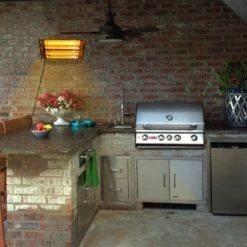 Ener-G+ 110V Wall Mounted Infrared Outdoor Heater -FRIGIDAIRE Sales Shop energ plus hea 21531 outdoor heater lifestyle