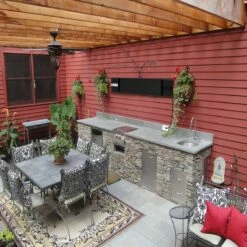 Ener-G+ Wall Mounted Infrared Outdoor Heater W/ Remote -FRIGIDAIRE Sales Shop energ plus hea 21899 hanging outdoor heater lifestyle 2