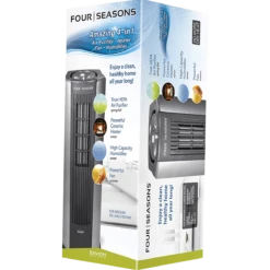 Envion Four Seasons 4-in-1 Air Purifier, Heater, Fan, & Humidifier -FRIGIDAIRE Sales Shop envrion four seasons 4 in 1 air purifier humidifier heater fan box