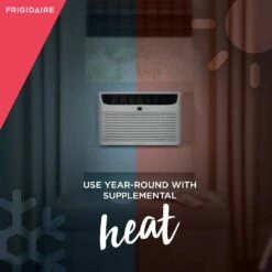 Frigidaire 23,000 BTU Window Air Conditioner With Heat -FRIGIDAIRE Sales Shop frigidaire fhwe252wa2 25000btu window ac heat supplemental heat graphic