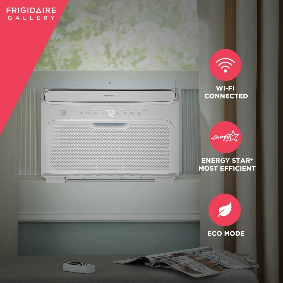 Frigidaire Gallery Wi-Fi Window Air Conditioner W/ Inverter 8 Frigidaire Gallery Wi-Fi Window Air Conditioner W/ Inverter - Image 6