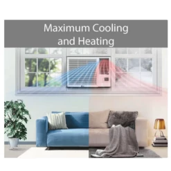 LG 8,000 BTU Window Air Conditioner With Heat -FRIGIDAIRE Sales Shop g lw8016hr window air conditioner lifestyle
