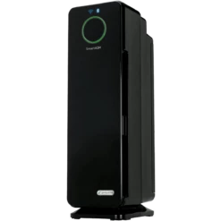 GermGuardian 22 In. 4-in-1 Wi-Fi Smart Tower Air Purifier -FRIGIDAIRE Sales Shop germguardian cdap4500bca smart air purifier low left angle
