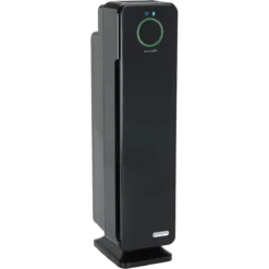 GermGuardian 4-in-1 Wi-Fi Smart Tower Air Purifier -FRIGIDAIRE Sales Shop germguardian cdap5500bca smart air purifier right angle