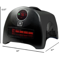 Heat Storm Sahara HS-1500-ISA Portable Infrared Heater -FRIGIDAIRE Sales Shop heat storm sahara infrared heater dimensions