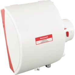 Honeywell HE280 Whole House Bypass Flow-Through Humidifier -FRIGIDAIRE Sales Shop honeywell he280 whole house bypass humidifier angle