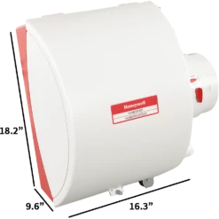 Honeywell HE280 Whole House Bypass Flow-Through Humidifier -FRIGIDAIRE Sales Shop honeywell he280 whole house bypass humidifier dimensions