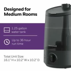 Honeywell Top Fill Ultrasonic Cool Mist Humidifier -FRIGIDAIRE Sales Shop honeywell hul585b top fill ultrasonic cool mist humidifier info 4