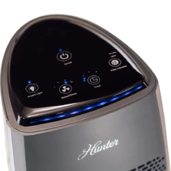 Hunter Digital Tall Tower EcoSilver + HEPA Air Purifier -FRIGIDAIRE Sales Shop hunter digital tall tower ecosilver hepa air purifier graphite controls