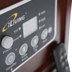 ILIVING 1500 Watt Infrared Portable Space Heater -FRIGIDAIRE Sales Shop iliving ilg 918 infrared portable space heater controls remote