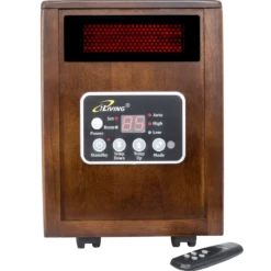 ILIVING 1500 Watt Infrared Portable Space Heater