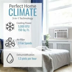 Keystone 8,000 BTU Energy Star Window Air Conditioner For 350 Sq. Ft. 15 Keystone 8,000 BTU Energy Star Window Air Conditioner For 350 Sq. Ft. -FRIGIDAIRE Sales Shop keystone kstaw05ce 5000 btu window air conditioner lifestyle 1 4
