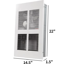 King Electric EFW Large 240V Wall Heater -FRIGIDAIRE Sales Shop king electric efw 2440mw fan forced wall heater dimensions