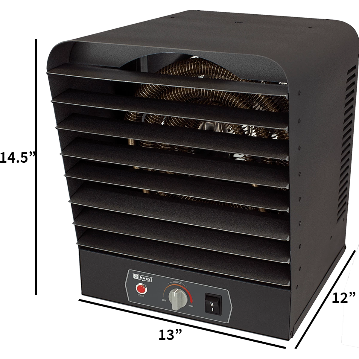 King Electric 240V Compact Garage Heater 4 King Electric 240V Compact Garage Heater - Image 2
