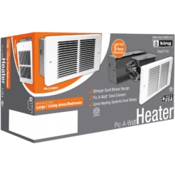 King Electric PAW Wall Heater -FRIGIDAIRE Sales Shop king electric paw wall heater box