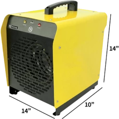 King Electric 240V 4000W Portable Shop Heater -FRIGIDAIRE Sales Shop king electric psh2440 portable shop heater dimensions 1