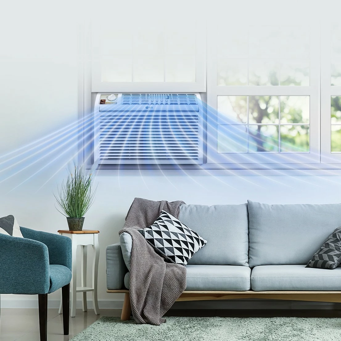 LG 5,000 BTU Window Air Conditioner 12 LG 5,000 BTU Window Air Conditioner - Image 10