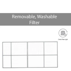 LG 8,000 BTU Dual Inverter Wi-Fi Enabled Window Air Conditioner -FRIGIDAIRE Sales Shop lg LW80221VSM graphic 7